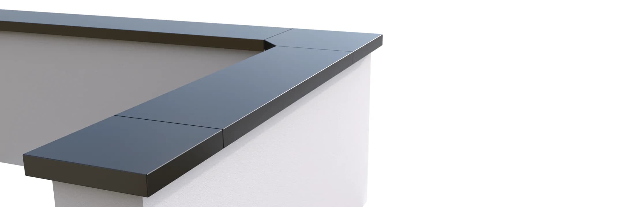 Aluminium Mauerabdeckung Profil
